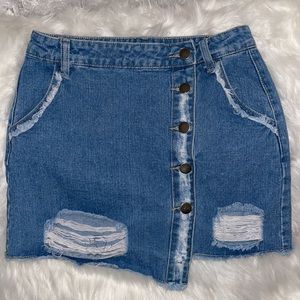 Denim skirt